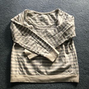 American Eagle Striped Sweater Medium